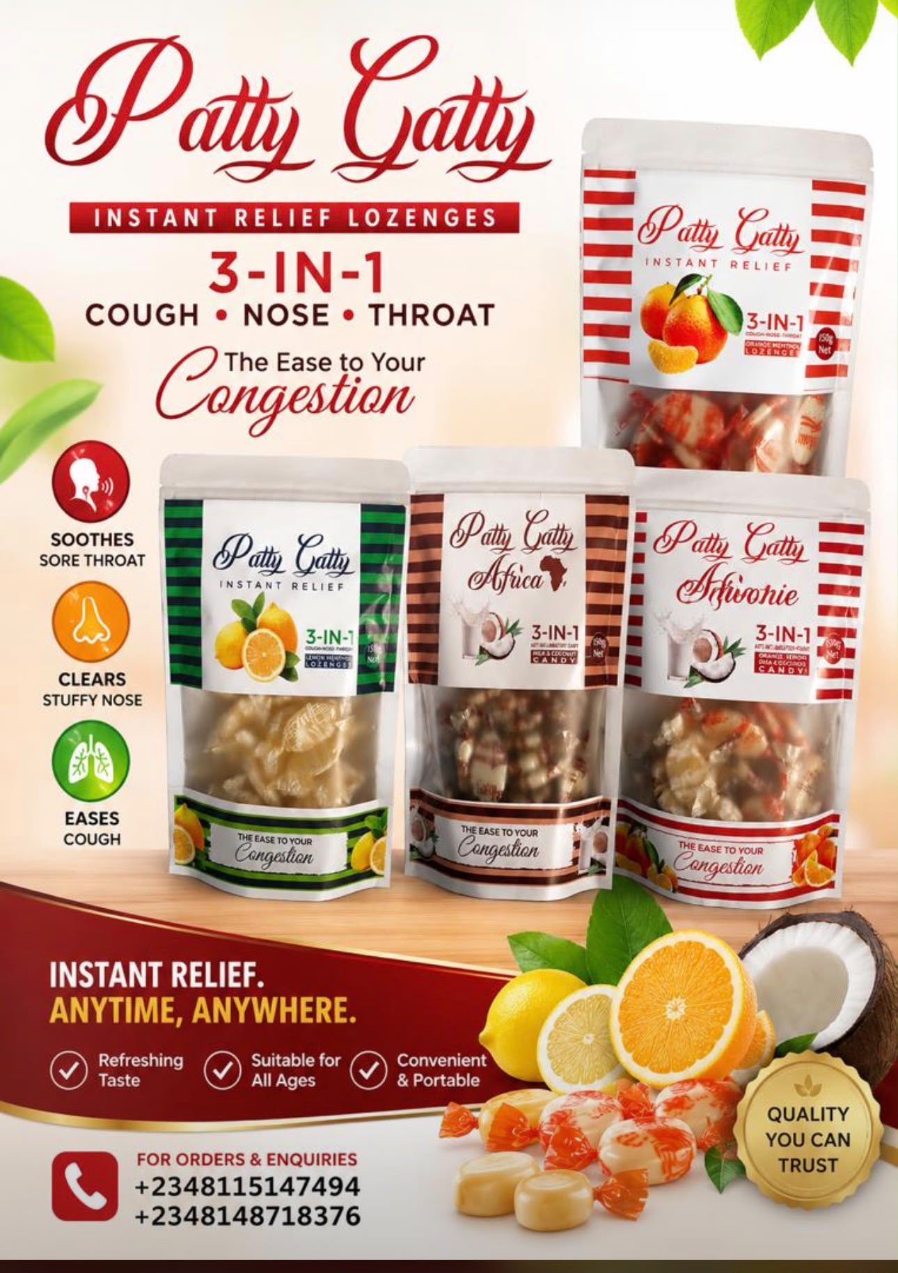 Patty Gatty Instant Relief